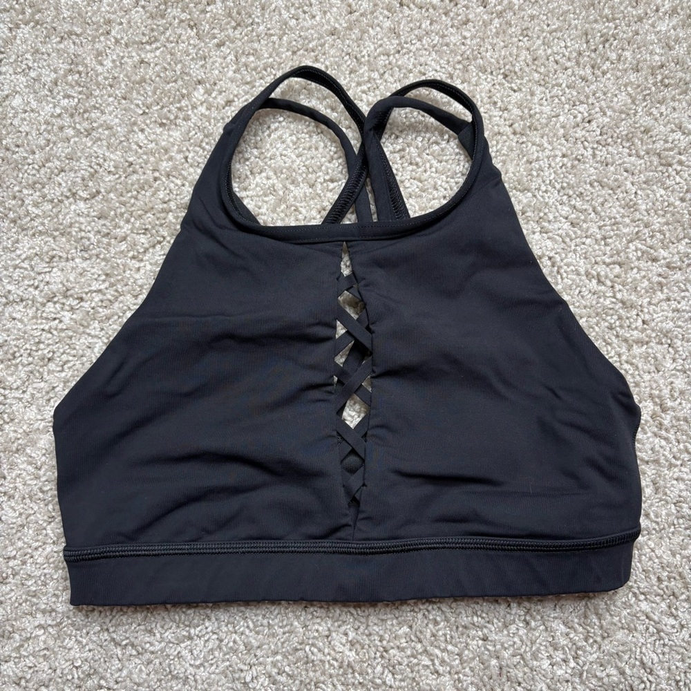 Lululemon Energy Bra High Neck *Laced